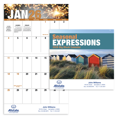 Seasonal Expressions Big Block - stapled